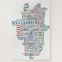 Hermoso arte de palabras religiosas