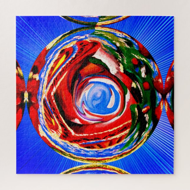 Puzzle Hermoso arte espiritual otoñal (Vertical)