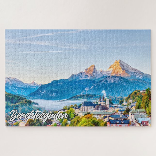 Puzzle Hermoso Berchtesgaden, Alemania (Horizontal)