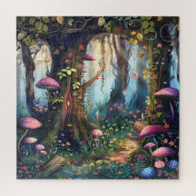 Hermoso bosque encantado