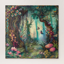 Puzzle Hermoso bosque encantado