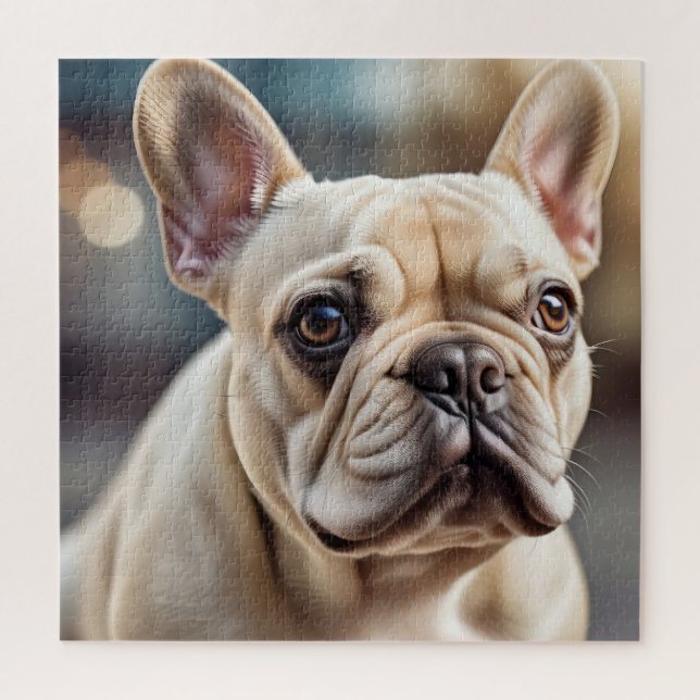 Puzzle Hermoso Bulldog francés (Vertical)