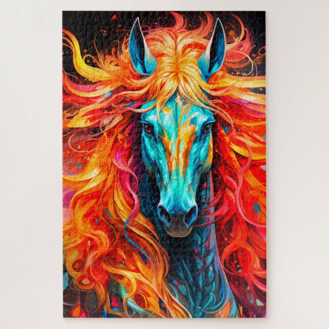 Puzzle Hermoso caballo (Vertical)