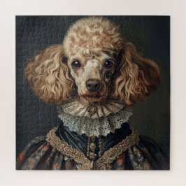 Puzzle Hermoso Caniche Barroco