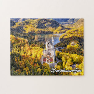 Puzzle Hermoso Castillo Neuschwanstein, Alemania