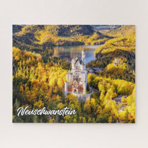 Puzzle Hermoso Castillo Neuschwanstein, Alemania