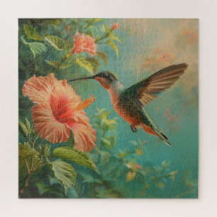 Puzzle Hermoso colibrí