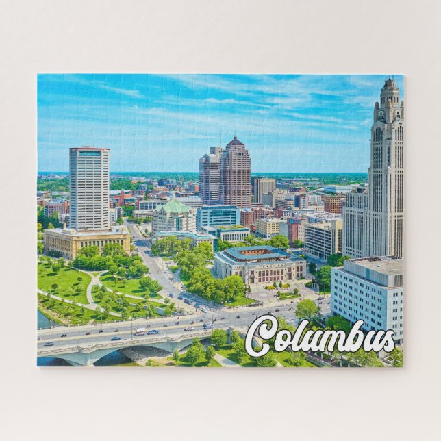 Puzzle Hermoso Columbus, Ohio, Estados Unidos (Horizontal)