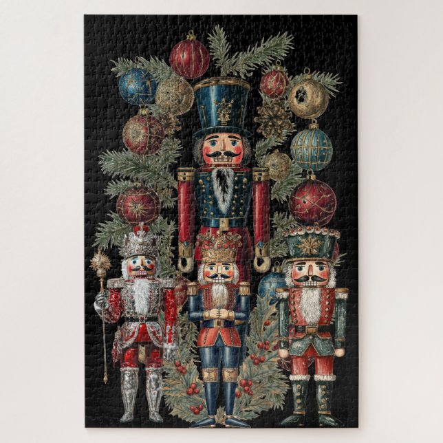 Puzzle Hermoso Festín de Nutcrackers con Disfraces (Vertical)