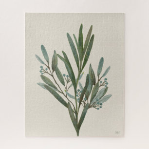 Puzzle Hermoso Foliage   Planta verde salada