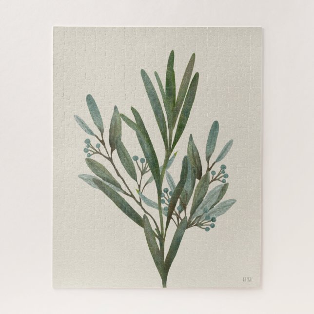 Puzzle Hermoso Foliage | Planta verde salada (Vertical)