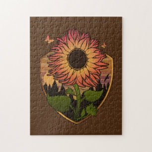 Puzzle Hermoso girasol