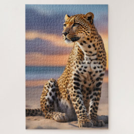 Puzzle Hermoso leopardo