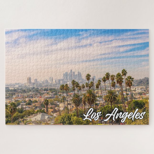 Puzzle Hermoso Los Ángeles, California, Estados Unidos (Horizontal)