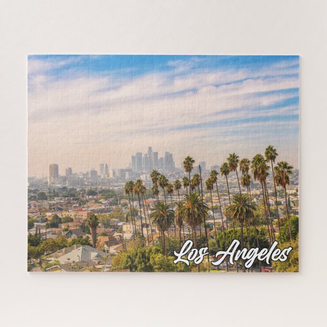Puzzle Hermoso Los Ángeles, California, Estados Unidos (Horizontal)