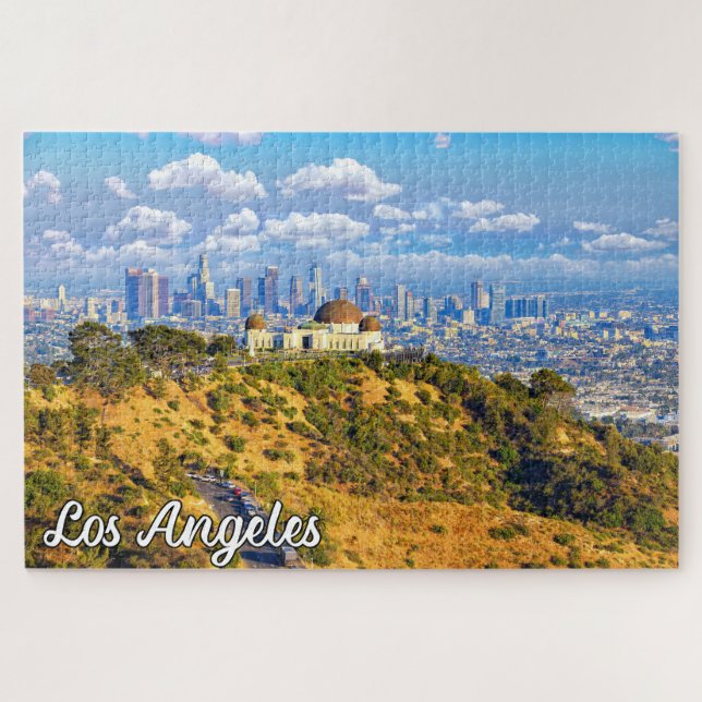 Puzzle Hermoso Los Ángeles, California, Estados Unidos (Horizontal)