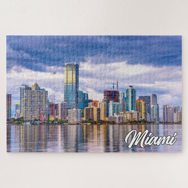 Puzzle Hermoso Miami, Florida, Estados Unidos (Horizontal)