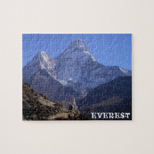Puzzle Hermoso Monte Everest - Himalayas nevado (Horizontal)