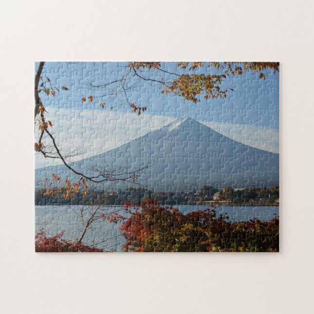 Puzzle Hermoso Monte Fuji | Prefectura de Shizuoka Japón (Horizontal)