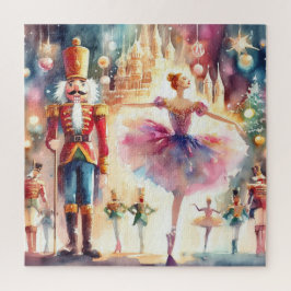 Puzzle Hermoso Nutcracker acuarela