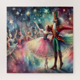 Puzzle Hermoso Nutcracker acuarela