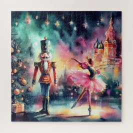Puzzle Hermoso Nutcracker acuarela