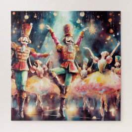 Puzzle Hermoso Nutcracker acuarela