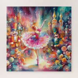 Puzzle Hermoso Nutcracker acuarela