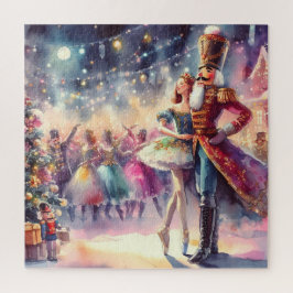 Puzzle Hermoso Nutcracker acuarela