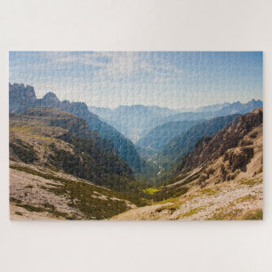 Puzzle Hermoso paisaje de los Alpes italianos