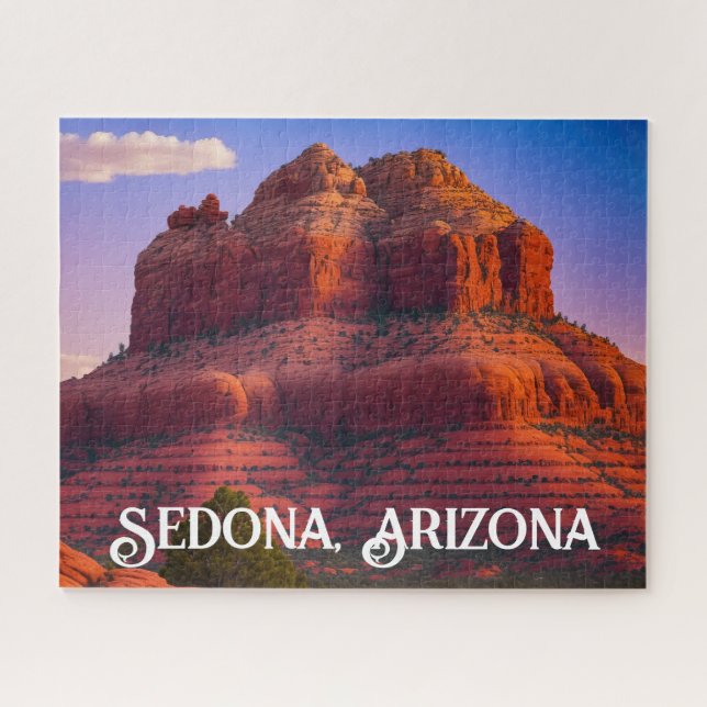 Puzzle Hermoso paisaje de Sedona Arizona Rojo Rocas Rojas (Horizontal)
