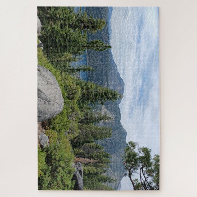 Puzzle Hermoso paisaje del lago Tahoe (Vertical)