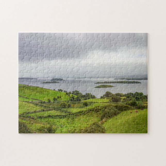 Puzzle Hermoso paisaje en Irland (Horizontal)
