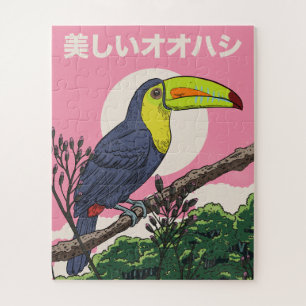Puzzle Hermoso pájaro tucán