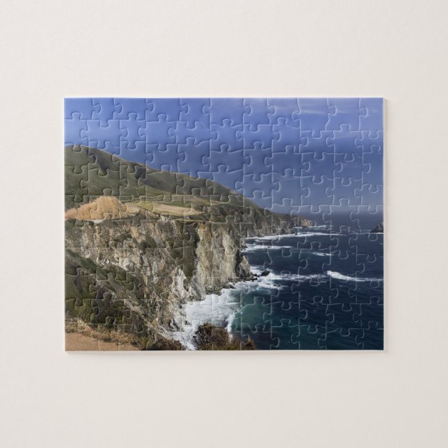 Puzzle Hermoso paraíso azul y verde de arena oceánica haw (Horizontal)