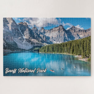 Puzzle Hermoso Parque Nacional Banff, Alberta, Canadá