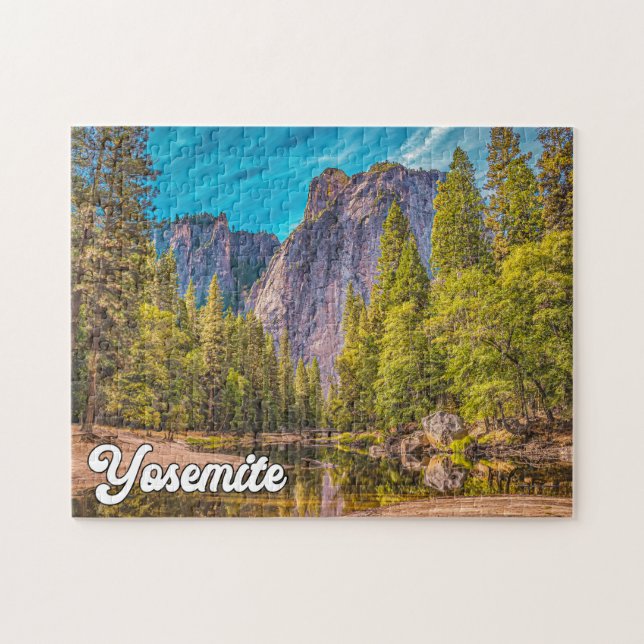 Puzzle Hermoso Parque Nacional Yosemite, Estados Unidos (Horizontal)