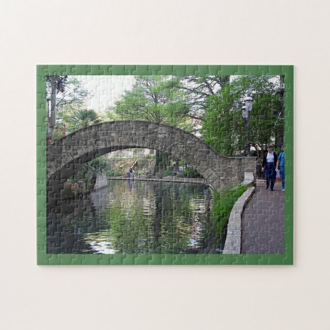 Puzzle Hermoso paseo por el río San Antonio Jigsaw (Horizontal)