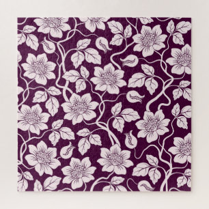 Puzzle Hermoso patrón floral