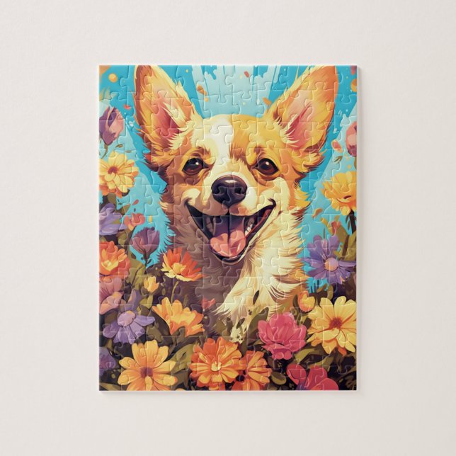 Puzzle Hermoso perro de Chihuahua (Vertical)