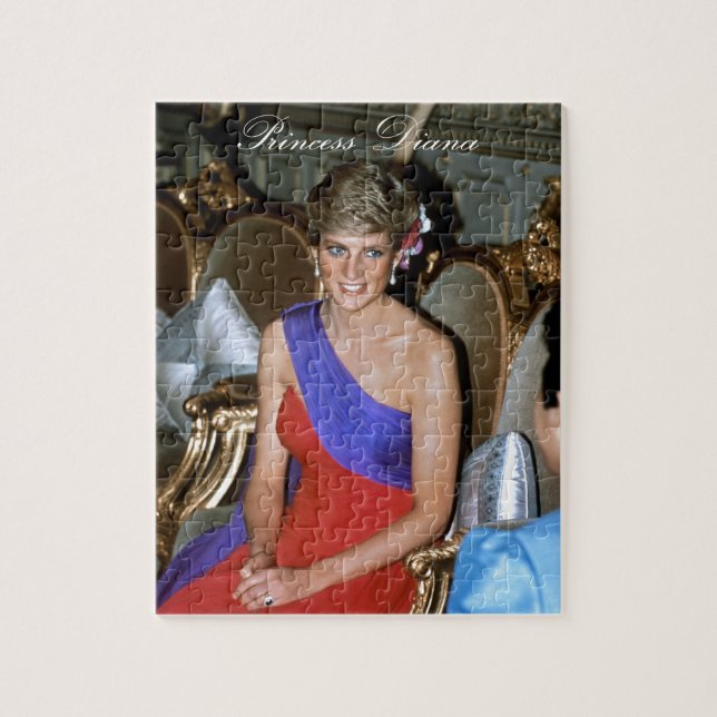 Puzzle ¡Hermoso! Princesa Diana Tailandia 1988 (Vertical)