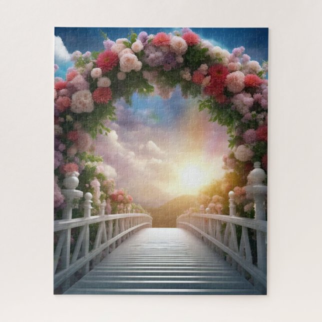 Puzzle Hermoso puente al cielo (Vertical)