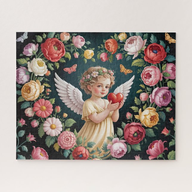 Puzzle Hermoso Querubín Vintage (Horizontal)