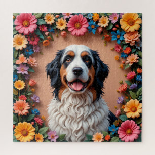Puzzle Hermoso retrato de perro
