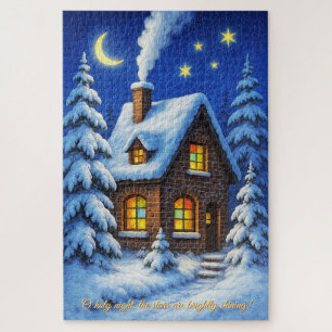 Puzzle Hermoso saludo de Navidad