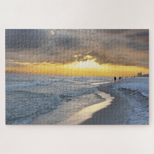 Puzzle Hermoso Sunset en Pensacola Beach, Florida (Horizontal)