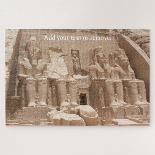Puzzle Hermoso templo Ramses 2, Abu Simbel, Egipto,