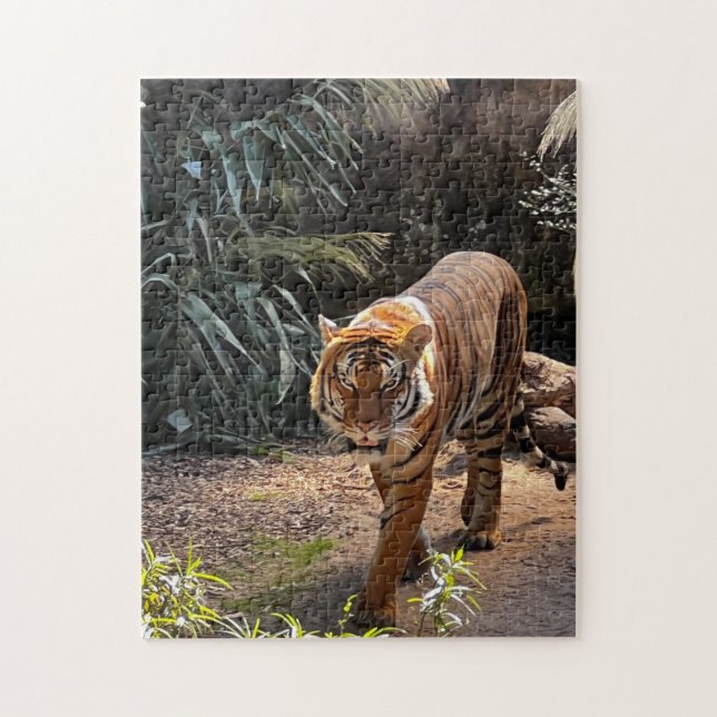 Puzzle Hermoso tigre de Bengala (Vertical)