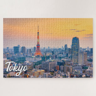 Puzzle Hermoso Tokio, Japón