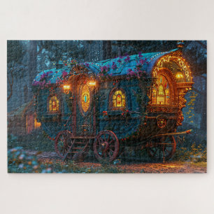 Puzzle Hermoso vagón gitano